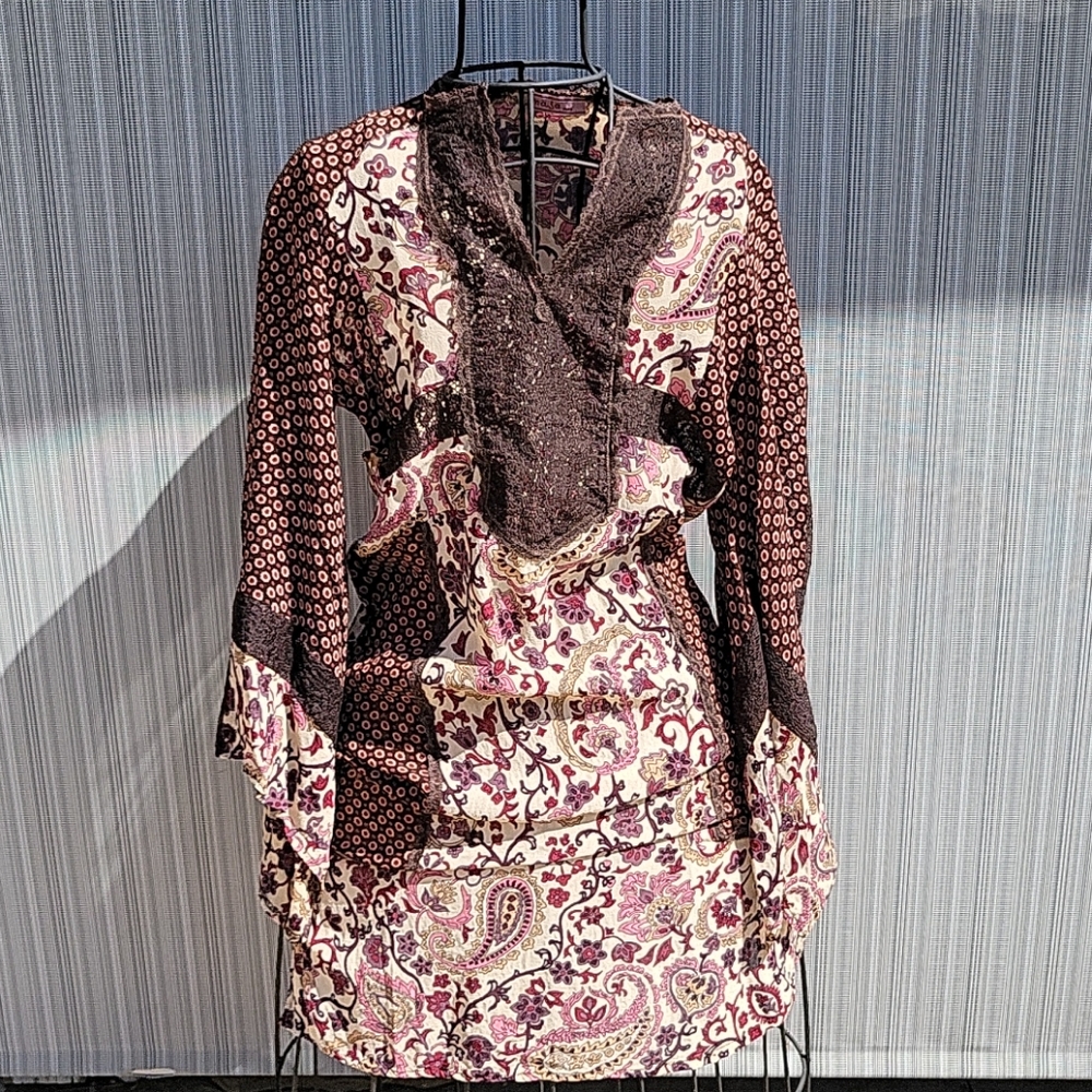 Maje paris boho style dress